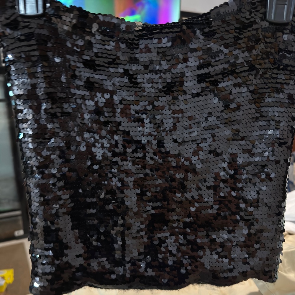Express tube top. Shiny sequins! Perfect for New Years!